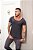 Camiseta Gola Canoa Chumbo - Imagem 2