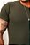 Camiseta Básica Ribana Verde Militar - Imagem 2