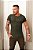 Camiseta Básica Ribana Verde Militar - Imagem 4
