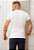 Camiseta Básica Ribana Branca - Imagem 9