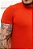 Camiseta Canelada Gola Média Terracota - Imagem 3