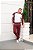 Calça Alfaiataria Italiana Vermelho Bordô - Imagem 4