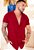 Camisa Gola Cubana Marsala - Imagem 1