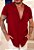 Camisa Gola Cubana Marsala - Imagem 3