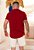 Camisa Gola Cubana Marsala - Imagem 7