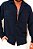 Camisa Oversized Texturizada Azul Marinho - Imagem 3