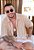 Camisa Renda Vazada Oversized Marfim - Imagem 1