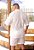 Camisa Renda Vazada Oversized Off White - Imagem 8