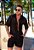 Camisa Renda Vazada Oversized Preta - Imagem 2