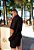 Camisa Renda Vazada Oversized Preta - Imagem 6
