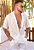 Camisa Texturizada Oversized Branca - Imagem 1