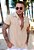 Camisa Listrada Nude - Imagem 1