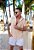 Camisa Listrada Nude - Imagem 4