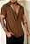 Camisa Listrada Caramelo - Imagem 2