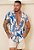 Camisa Viscolinho Estampada - Imagem 1