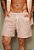 Shorts Alfaiataria Linho Bege - Imagem 1
