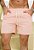 Shorts Alfaiataria Linho Rosa Bebê - Imagem 1