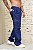 Calça Cargo Jeans  Escura - Imagem 6