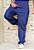 Calça Cargo Jeans  Escura - Imagem 3