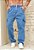 Calça Cargo Jeans Média - Imagem 1