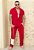 Calça Viscose Vermelho Marsala - Imagem 3