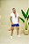Mini Shorts Linho Azul Bic - Imagem 7