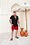 Shorts Viscose Vermelho Marsala - Imagem 3