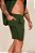 Shorts Viscose Verde Militar - Imagem 3