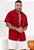 Camisa Oversized Viscose Vermelho Marsala - Imagem 1