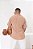 Camisa Oversized Viscose Nude - Imagem 8