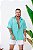 Camisa Oversized Viscose Verde Água - Imagem 3