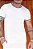 Camiseta Bicolor Tricot Branca - Imagem 3