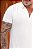 Camiseta Tricot Zíper Branca - Imagem 5