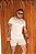 Camiseta Bicolor Tricot Creme - Imagem 6