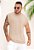 Regata Machão Texturizada Bege - Imagem 1