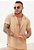 Camisa Viscose Botão Madeira Nude - Imagem 1