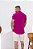 Camisa Viscose Botão Madeira Fúcsia - Imagem 7