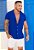 Camisa Viscose Azul Royal - Imagem 1