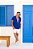 Camisa Viscose Azul Royal - Imagem 11