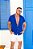 Camisa Viscose Azul Royal - Imagem 6