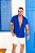 Camisa Viscose Azul Royal - Imagem 12