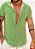 Camisa Listrada Verde - Imagem 3