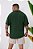 Camisa Oversized Viscose Verde Militar - Imagem 10
