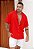 Camisa Oversized Viscose Vermelha - Imagem 2