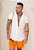 Camisa Viscolinho Gola Padre Off White - Imagem 1