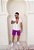 Shorts Linho Cordão Magenta - Imagem 2