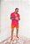 Mini Shorts Linho Laranja - Imagem 4