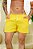 Mini Shorts Linho Amarelo - Imagem 4