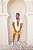 Mini Shorts Linho Amarelo - Imagem 2
