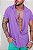 Camisa Viscose Lilás - Imagem 3